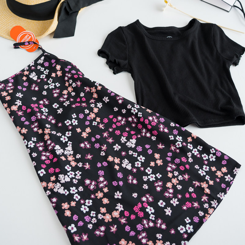 包装 整货 出口超值套装 连衣裙+ 短袖 2件套 女童套装