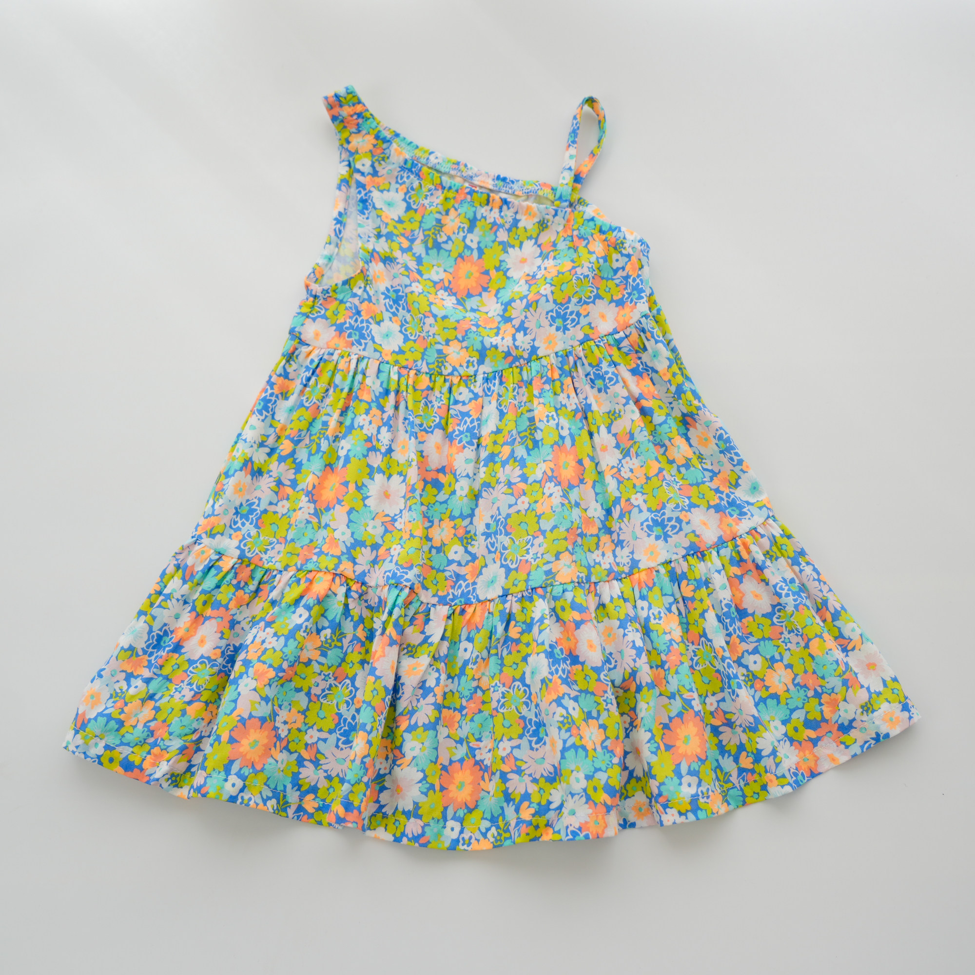 欣易雪法单童装  D1-2 女童连衣裙 2岁 6-7岁  薄款夏天裙