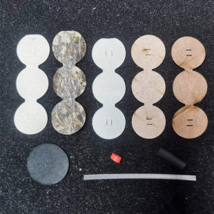 N2南派花毽配件广式毽子毽球毽桶牛皮猪皮羊皮蛇皮大鼓皮毽子底托