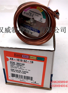 原装全新正品 XB-1019SZ-1B热力膨胀阀EMERSON艾默生动力头R404A
