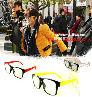 余文乐米琪艾米超轻90眼镜架可配近视眼睛非主流潮男女黑框眼镜框