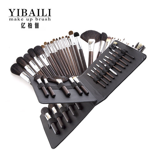 亿柏俪专业化妆全套化妆刷30支动物柔软貂毛影楼初学免费Logo定制 - 封面