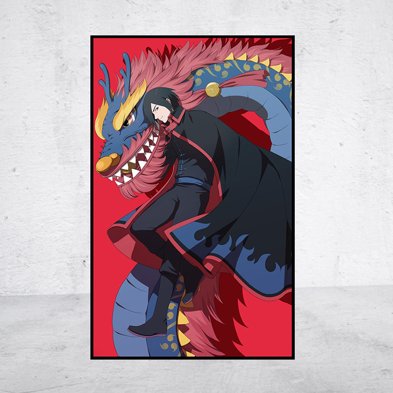 【新品】动漫5D钻石画火影忍者方圆钻满贴十字绣满绣印花包邮