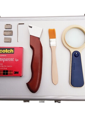 QFH-A百格刀划格器漆膜附着力测试仪漆面检测仪配1-3mm刀片3M胶带