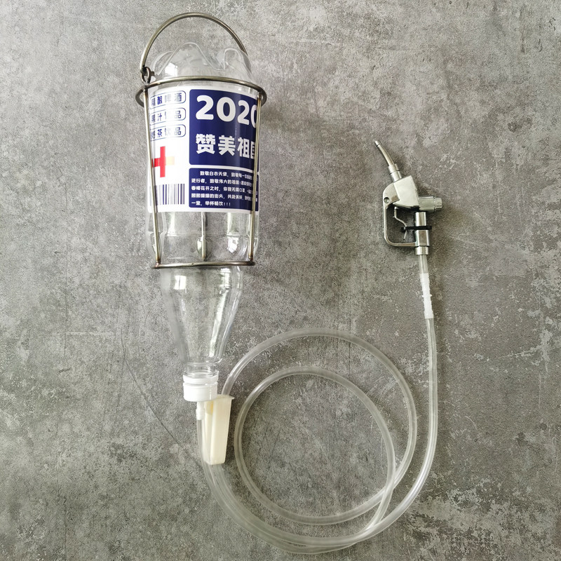 泰润尚品挂式精酿啤酒输液瓶袋1.5L升大雪熊医生扎啤桶转换接头盖