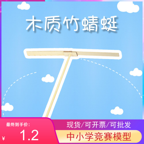 套材科技小制作兴趣班比赛竹蜻蜓
