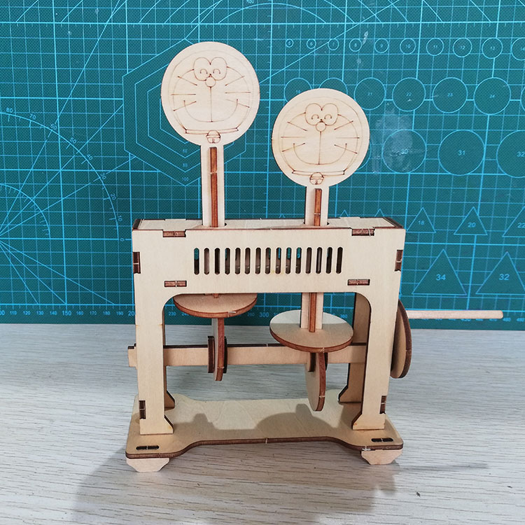 手工科学小制作 跳舞的小人 学生diy科技包制作材料创客教育模型