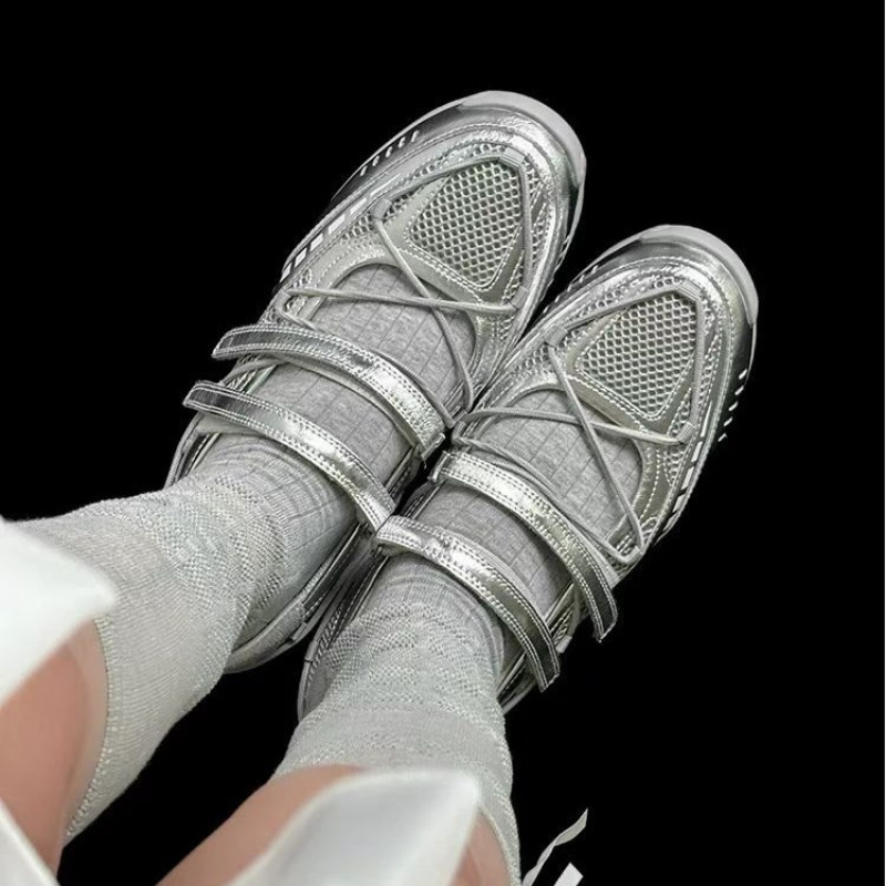 机能风-复古芭蕾鞋女内增高25夏