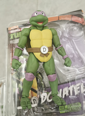 万代SHF正版 非市面上KO 1987忍者神龟多纳泰罗爱因斯坦DONATELLO