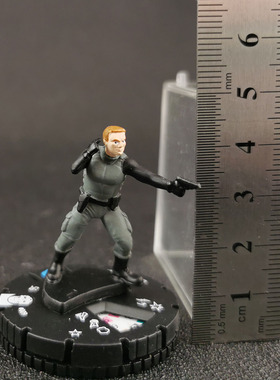 HEROCLIX威世智反转英雄 DC漫画超查部超常行动部特工D.E.O AGENT