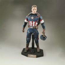 现货二手 HOTTOYS HT 复仇者联盟2 美国队长4.0 MMS281