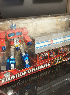 孩之宝正版变形金刚美版MP10擎天柱重涂上色电镀漆金属色