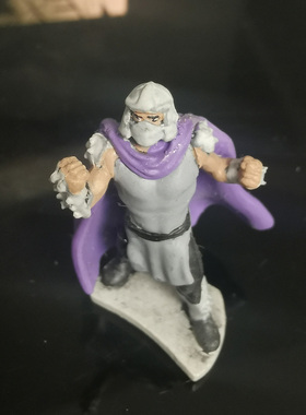 HEROCLIX威世智反转英雄 TMNT忍者神龟1987版施莱德重涂