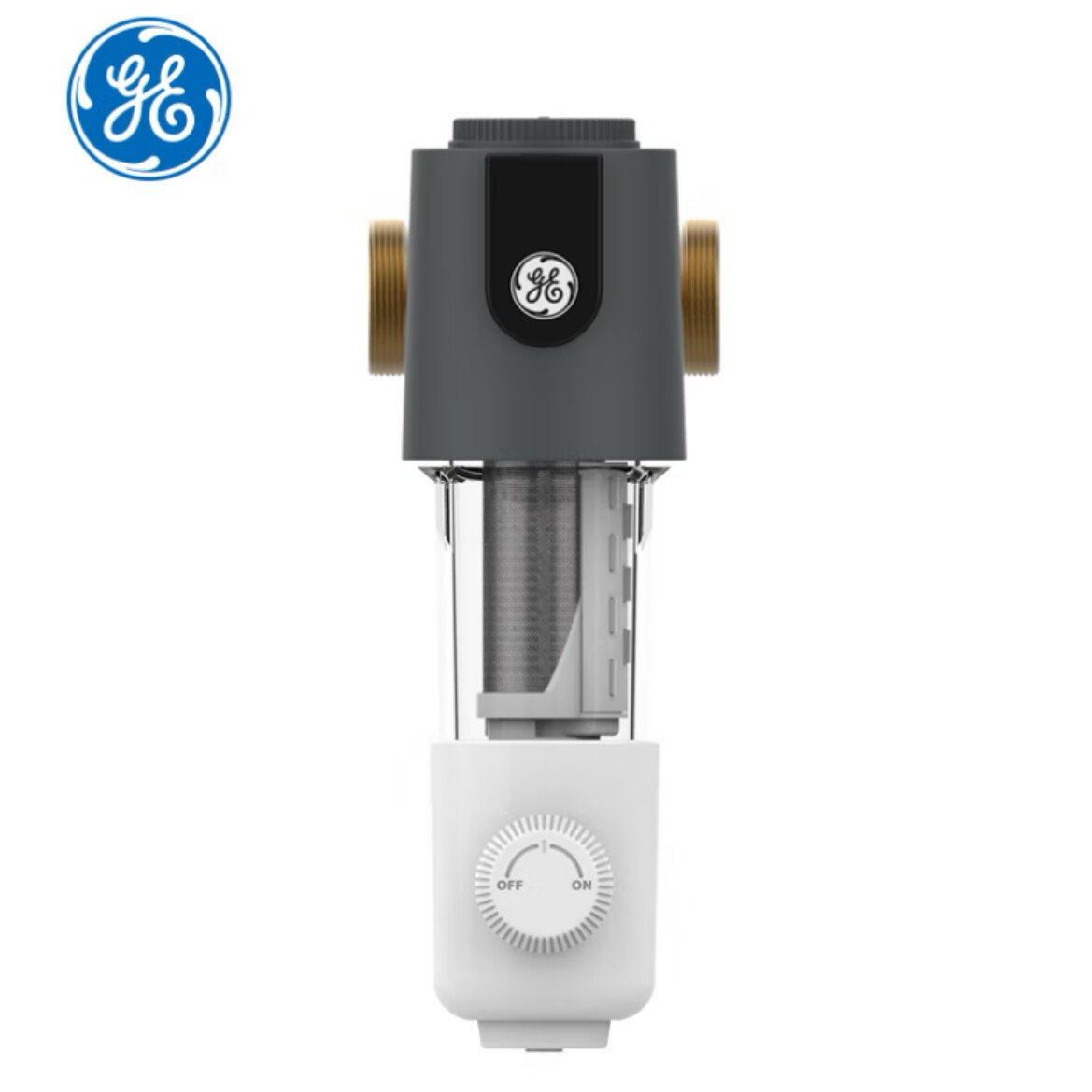 GE通用前置净水器家用中央过滤器压力表万向安装手动款GTEP-50M01