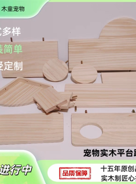 实木宠物跳板平台隔板工厂店直销