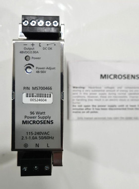 Microsens MS700466 DIN-Rail 电源 96W 48 VDC/2A 通过 Dhl Expr