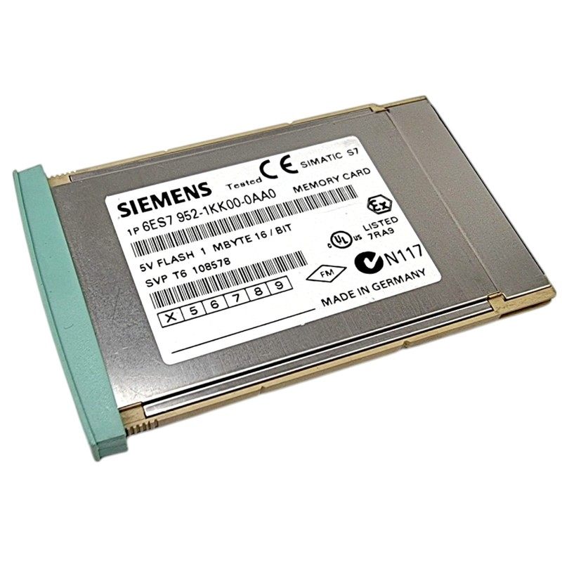 SIEMENS 6ES7952-1KK00-0AA0 SIMATIC S7 RAM MEMORY CARD 1MB
