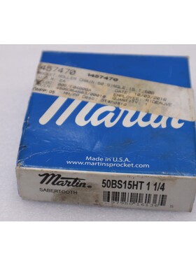 批量 3 件 全新带盒 马丁 50BS15HT 1 1/4 SABERTOOTH SPROCKETS