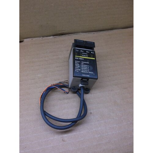 E3X-NM11 Omron 4 Canal Foto Sensor Fibra óptica Amplificado
