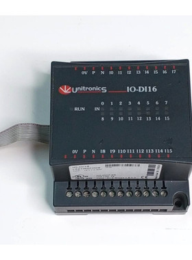 UNITRONICS 型号 IO-DI16 EXPANSION 模块 16 X 24VDC