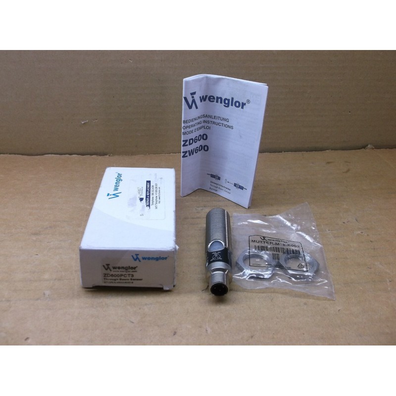 ZD600PCT3 Wenglor NEW In Box Laser Photoelectric Switch Sens