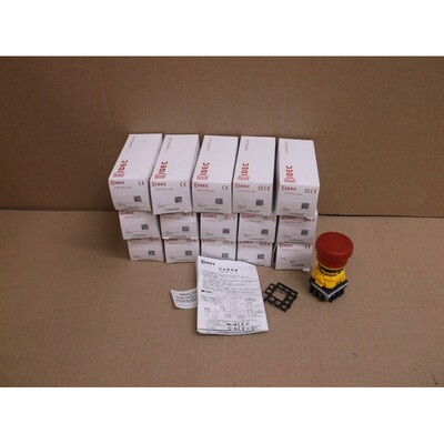XW1E-422Q4M-R IDEC Nuovo Emergenza Stop Pulsante 22mm 2-NO