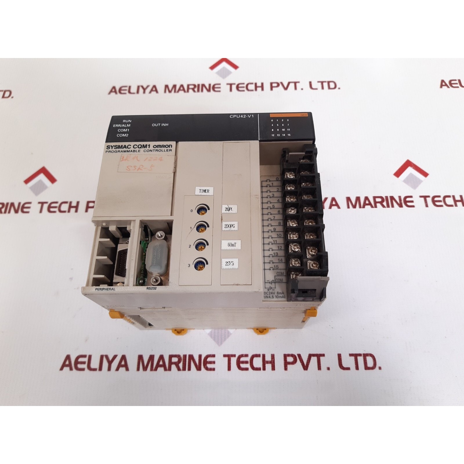 OMRON SYSMAC CQM1-CPU42-V1 CPU Unit 24 VDC 10 MA