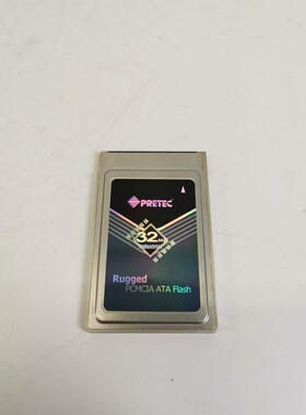 PRETEC RUGGED PCMCIA ATA FLASH 32MB PAN032-HR