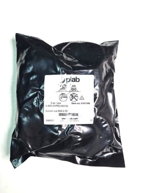 5 件.PIAB 0101109 uction 杯 B50-2.30 丁腈-PVC, 带滤盘