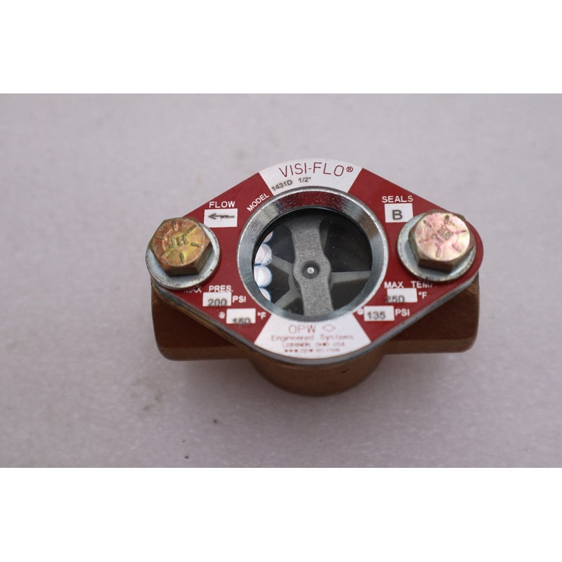 OPW 1431D VISI-FLO 流量计 1/2 英寸 #K-2280