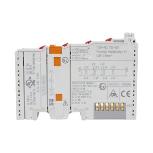 WAGO 750-603 POTENTIAERVIELF?LTIGUNG