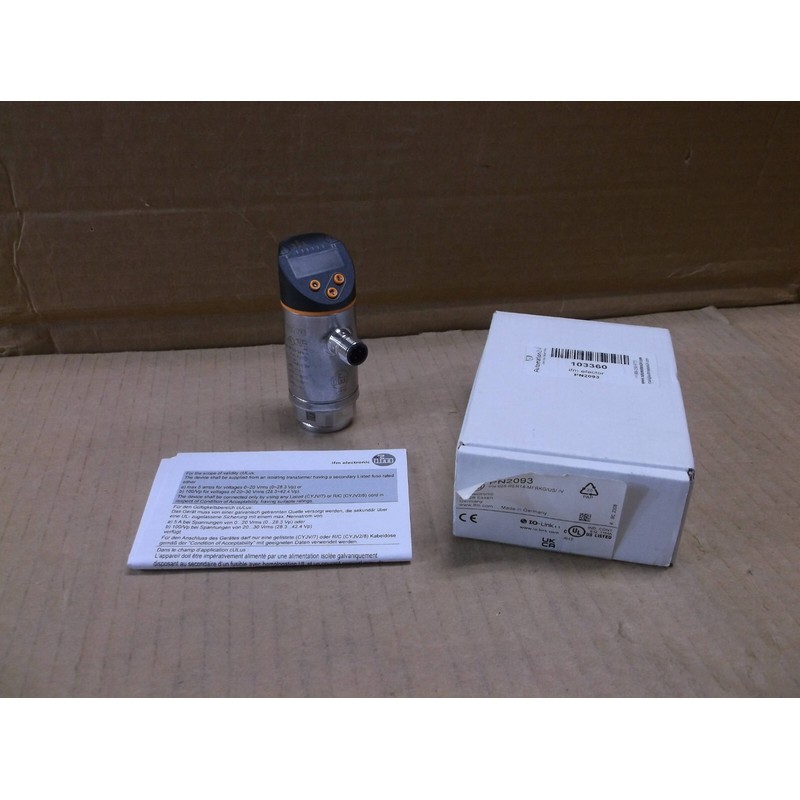 PN2093 IFM Efector Nuevo en Caja Sensor de Presión Switch P