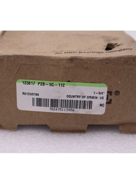 全新道奇 123817 P2B-SC-112 2 螺栓枕头块安装滚珠轴承 STK H139