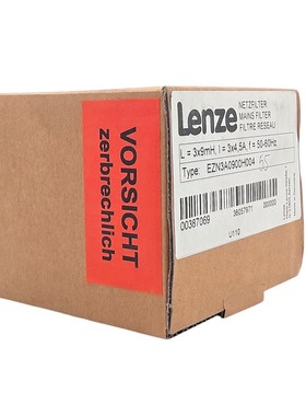 LENZE EZN3A0900H004 ID 00387069 NETZFILTER