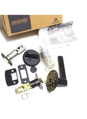 SCHLAGE F59 LAT 622 内把手 黑色 全新