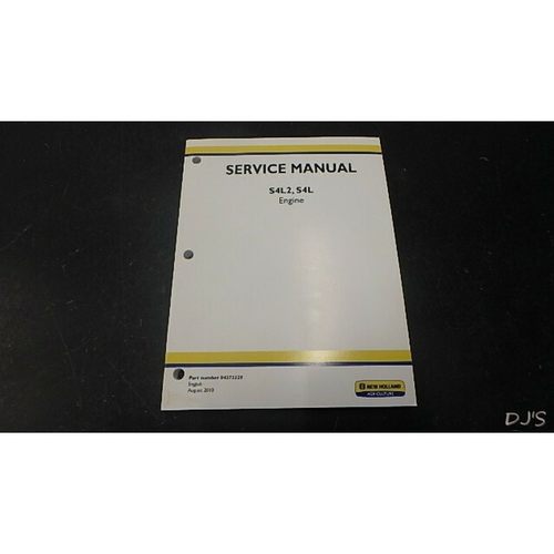 2010 全新 HOLLAND S4L2 S4L 发动机维修商店服务