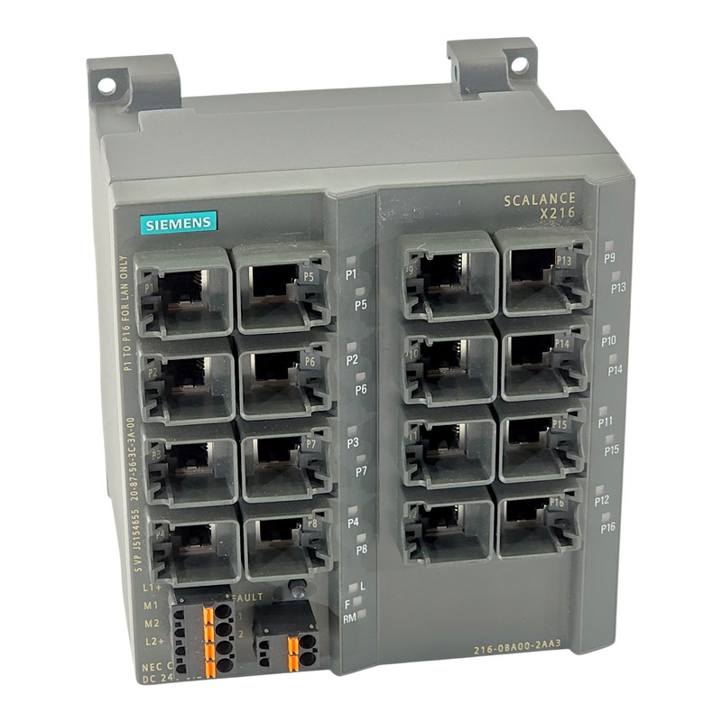 SIEMENS 6GK5216-0BA00-2AA3 NETZWERK-SWITCH
