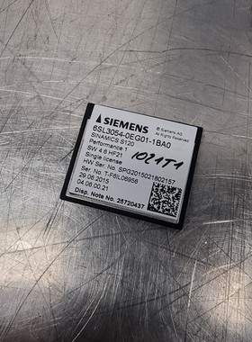 Siemens Sinamics S120 CompactFlash | 6SL3054-0EG01-1BA0