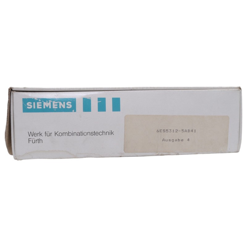 SIEMENS 6ES5312-5AB41 SIMATIC S5 ZG-ANSCHALTUNG