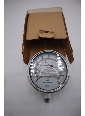 全新 Wika 4 英寸 NACE 酸性气体服务量表范围 0-100 PSI 0-680 k