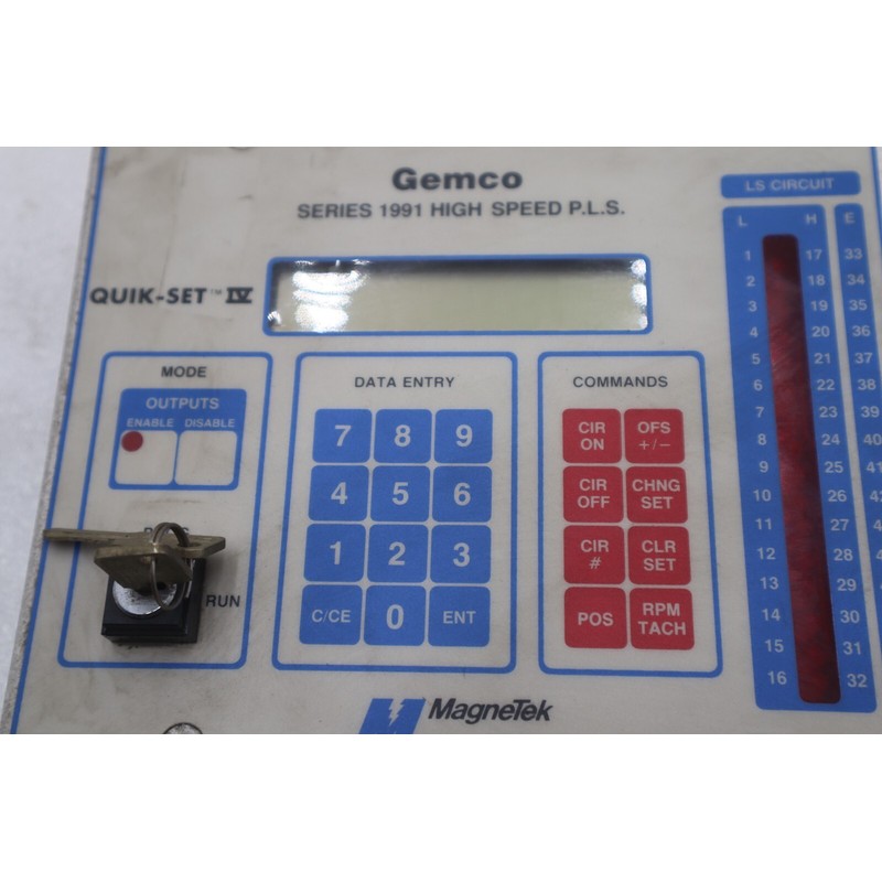 Gemco Magnetek 1991-KP 快速套装 IV 高速 P.L.S. 控制器库存 K-
