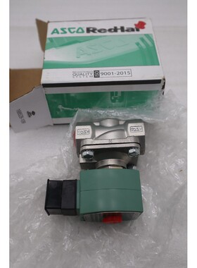 全新带盒 ASCO 红帽 SD8210G087V SOLENOID 气门 110-120 V 交流