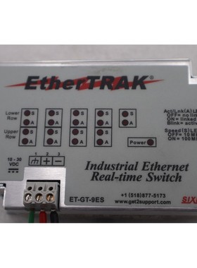 Sixnet 型号:ET-GT-9ES-1 实时工业 EtherTRAK 开关库存 L-288-C