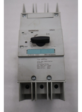 西门子 SIRIUS 3RV1742-5JD10 CAT.A 50/60Hz IEC/EN 60947-2 CIR