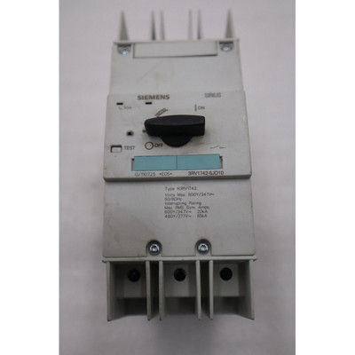 西门子 SIRIUS 3RV1742-5JD10 CAT.A 50/60Hz IEC/EN 60947-2 CIR