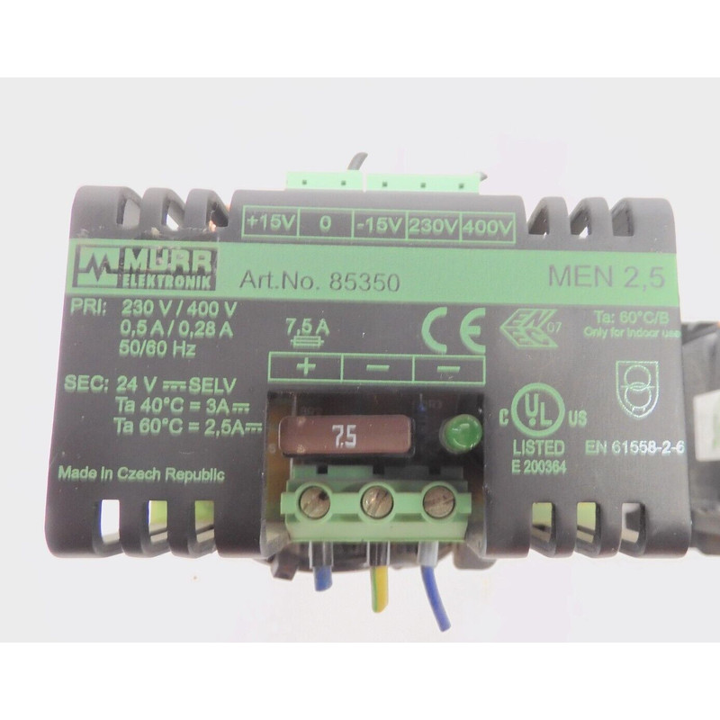 MEN 2,5 MURR ELEKTRONIK, Art. Nr. 85350