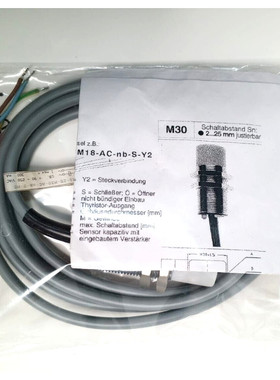 TYPENSCHLüSSEL Z.B SK1-15-M18-AC-NB-S-Y2 传感器