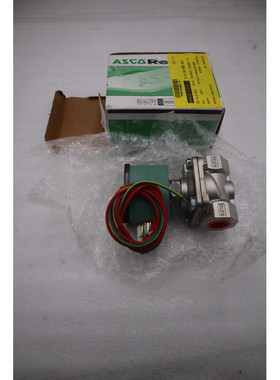 全新带盒 1/2 英寸 ASCO 8210G030 不锈钢电磁阀库存 G573