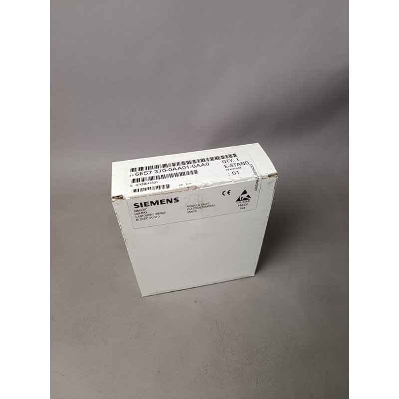Siemens 6ES7 370-0AA01-0AA0 Platzhaltemodul NEU Siegel offen