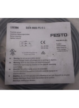 Festo SIEN-M8B-PS-K-L 接近传感器开关库存 H1643A
